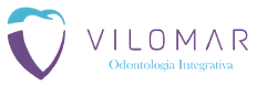 Logotipo da Clínica Vilomar Odontologia Integrativa, referência em cuidado odontológico humanizado e integrativo.